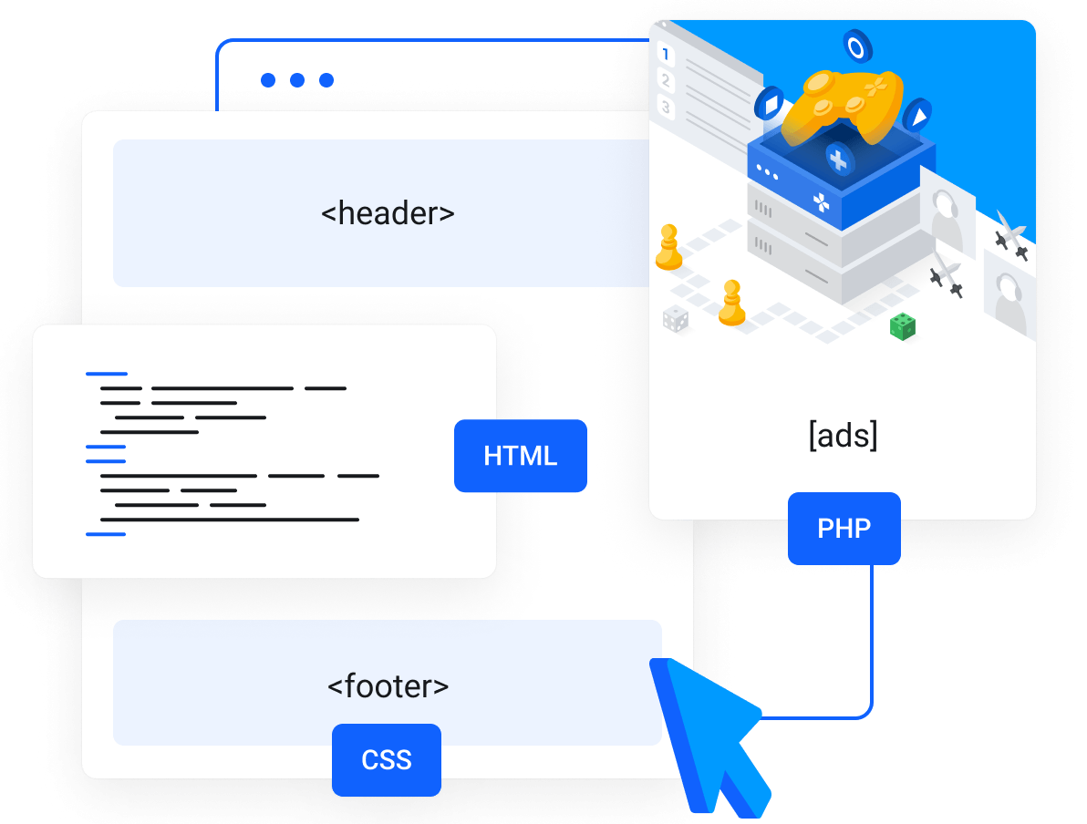 Hosting WordPress UltraRápido ⚡ | LiteSpeed + NVMe desde €2.39/mes | Migración Gratis - Easy custom code snippets